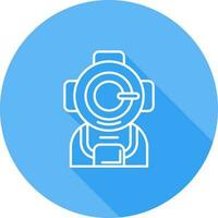 Diving Helmet Vector Icon