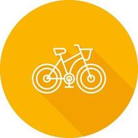 icono de vector de bicicleta