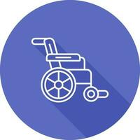 Wheelchair Vector Icon