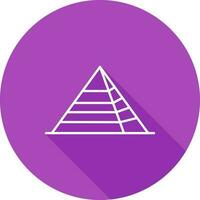 Pyramid Vector Icon