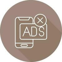 AD Block Vector Icon