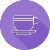 icono de vector de taza de té