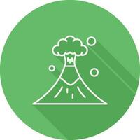 Volcano Vector Icon