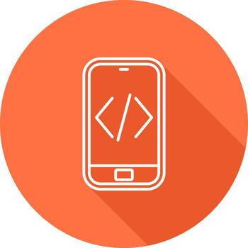 icono de vector de codificación