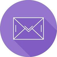 icono de vector de correo