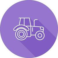 icono de vector de tractor