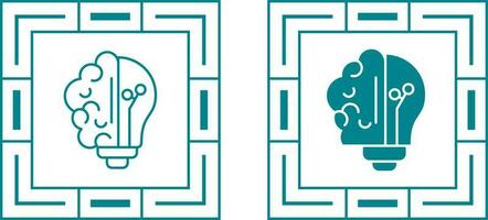 brain Vector Icon Set