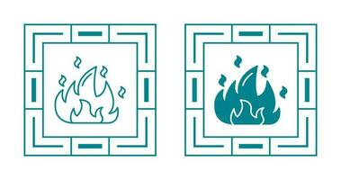 flame Vector Icon Set