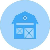 Barn Glyph Icon vector