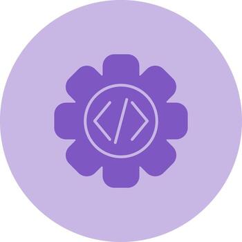 icono de vector de codificación