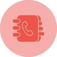 Contact Book Vector Icon