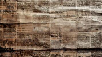 newspaper wallpaper ,old newspaper background , photo