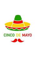 cinco Delaware mayonesa celebracion. mexicano tradicional federal fiesta ese es celebrado en mayo 5to. vector