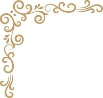 vintage frame, design, illustration, decoration, classical vector