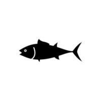 Fish icon vector. Seafood illustration sign. food symbol or logo. vector