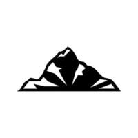 Mountains icon vector. hike illustration sign. wild nature symbol or logo. vector