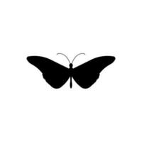 Butterfly vector icon. insect illustration sign. moth symbol.