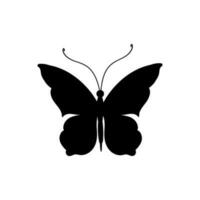 Butterfly vector icon. insect illustration sign. moth symbol.