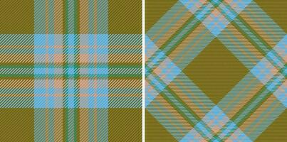 Texture seamless vector. Plaid check tartan. Fabric textile background pattern. vector