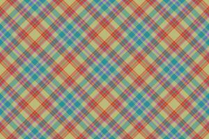 Background tartan plaid. Fabric pattern check. Seamless texture textile vector. vector