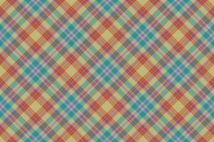 Background tartan plaid. Fabric pattern check. Seamless texture textile vector. vector