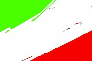colorful simple background with italian flag concept photo