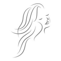 hair logo vector illustration