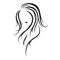 hair logo vector illustration