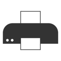 printer icon vector illustration design