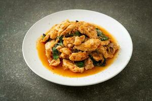 Stir Fried Chicken with Chili Paste photo