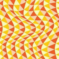 abstract geometric rhombus wave pattern art. vector