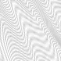 abstract isometric thin line wavy pattern art. vector