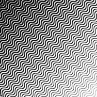 abstract monochrome black speed lines wave pattern art vector. vector
