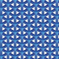 abstract geometric 3d hexagonal blue pattern vector. vector