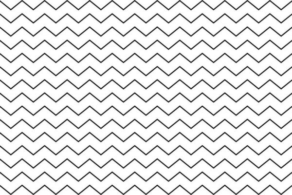 Abstract gray zigzag lines pattern on white background.