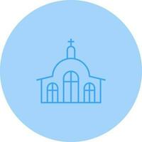 icono de vector de iglesia