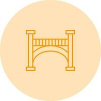 icono de vector de puente