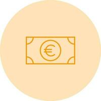 icono de vector de euro