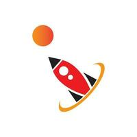 cohete logo diseño valores vector, cohete logo diseño ilustración vector