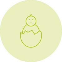 Hatched Egg Vector Icon