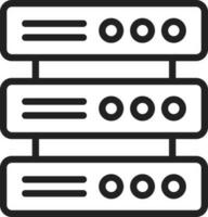 Multiple Servers icon vector image. Suitable for mobile apps, web apps and print media.