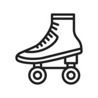 Skates icon vector image. Suitable for mobile apps, web apps and print media.