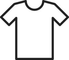 T Shirt icon vector image. Suitable for mobile apps, web apps and print media.