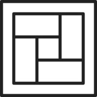 Tatami icon vector image. Suitable for mobile apps, web apps and print media.