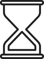 Hourglass Done icon vector image. Suitable for mobile apps, web apps and print media.