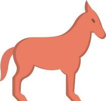 Horse icon vector image. Suitable for mobile apps, web apps and print media.