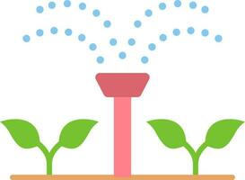 Irrigation icon vector image. Suitable for mobile apps, web apps and print media.