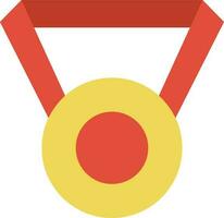 Medal icon vector image. Suitable for mobile apps, web apps and print media.