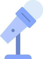 Mic Stand icon vector image. Suitable for mobile apps, web apps and print media.