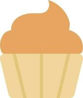 Muffin icon vector image. Suitable for mobile apps, web apps and print media.